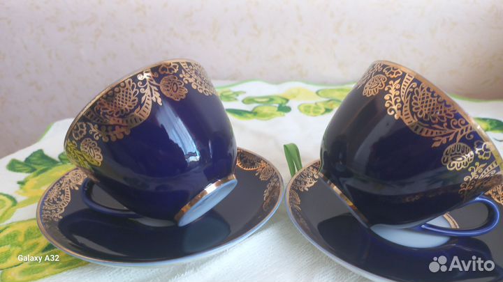 Чайная пара лфз cobalt