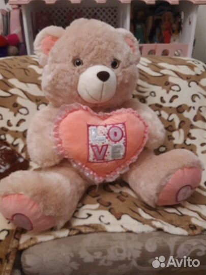Большой Плюшевый медведь новый