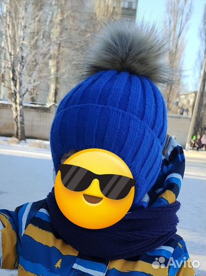 Шапка зимняя детская