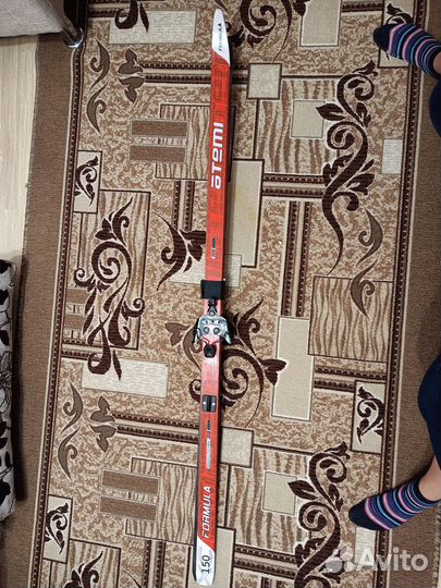 Лыжи детские с ботинками