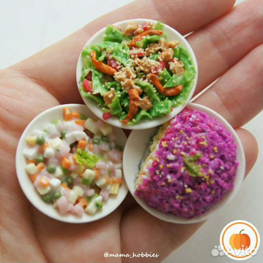 Еда для кукол. Кулинарная миниатюра