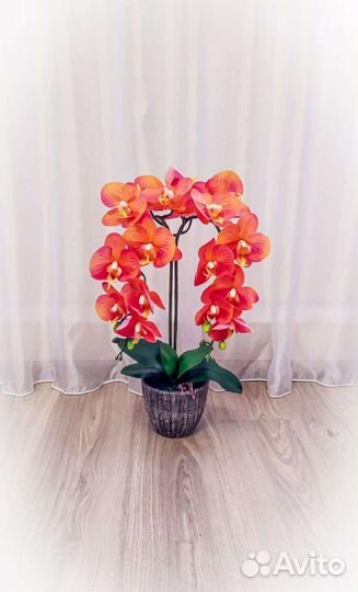 Орхидея из латекса