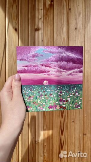 Картина маслом пейзаж