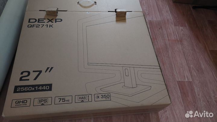 Монитор Dexp 2к (2560x1440) 75ггц QF271K