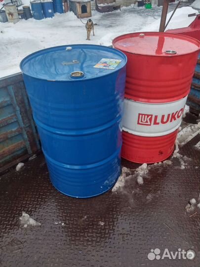 Бочка металлическая бу 200л