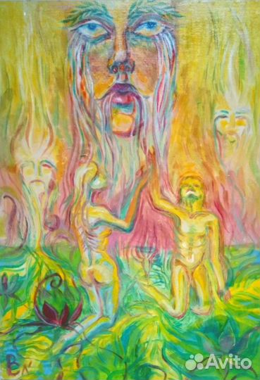 Картина маслом на холсте