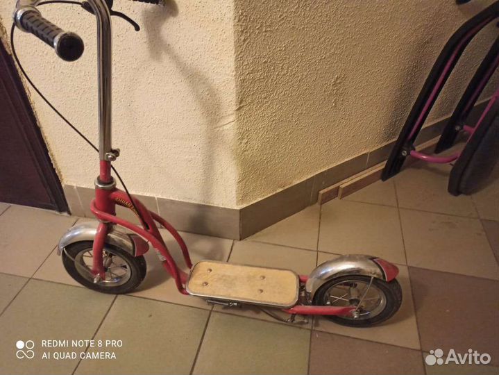 Самокат детский двухколесный бу