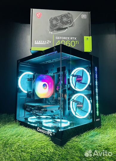 Игровой пк i5-12400/RTX4060Ti/B660/16gb/1TB ssd