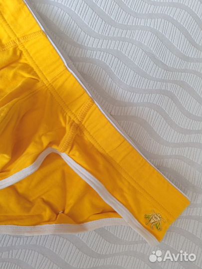 Мужские трусы слипы желтые