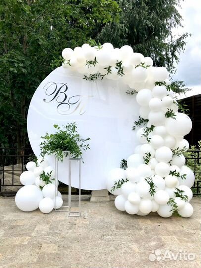 Оформление шарами, фотозоны