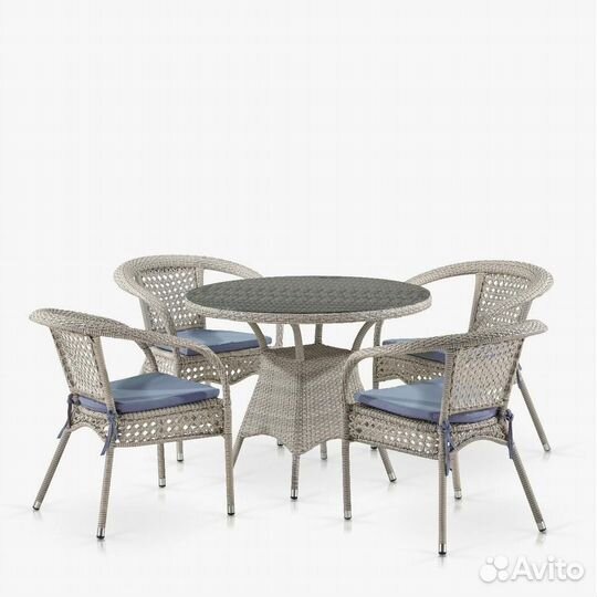 Комплект плетеной мебели Лион-1C T220CT-Y32-W85 La