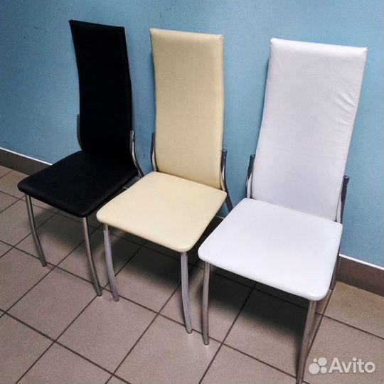 Стул для кухни Пекин бежевый белый черный крокодил