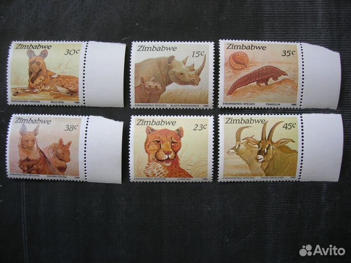 Намибия 1997 флора и фауна