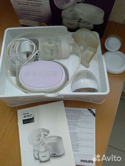 Молокоотсос avent электрический