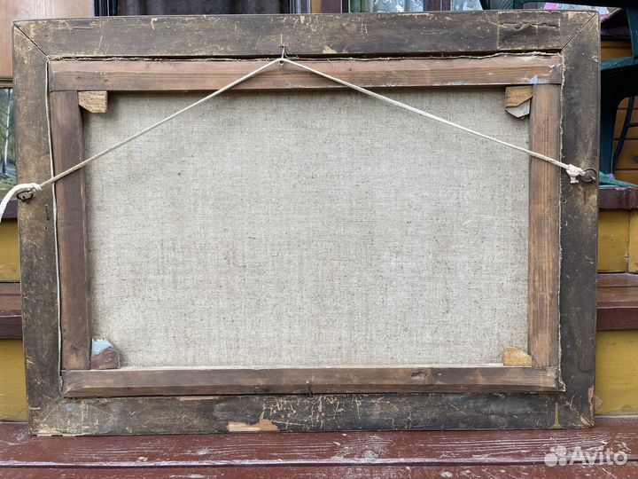 Картина старая без автора