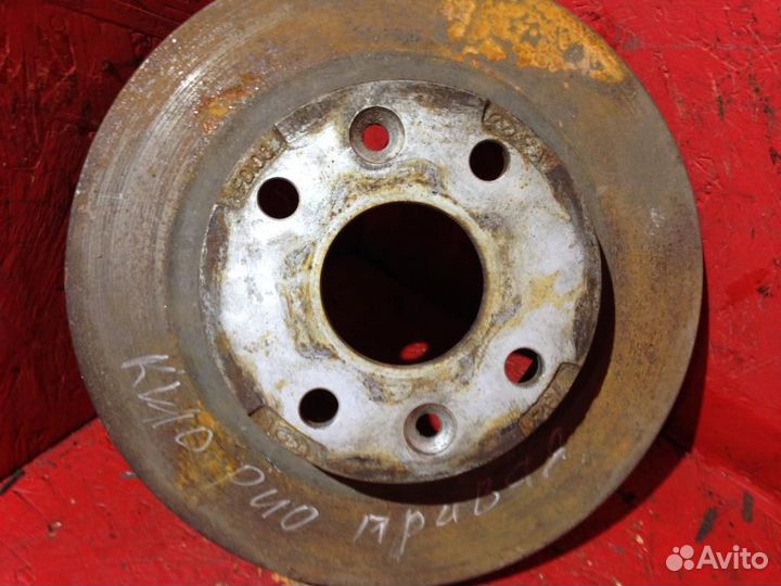 Диск тормозной передний Киа Рио 1