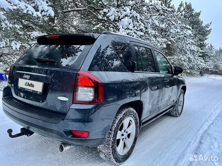 Jeep Compass 2.4 AT, 2014, 160 000 км