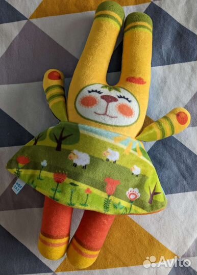 Игрушка перевёртыш, развивающая, заяц