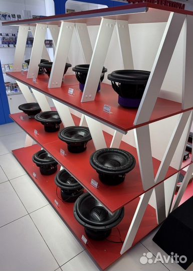 Сабвуфер AMP mass 500 12D2 (2+2 Ом, rms500)