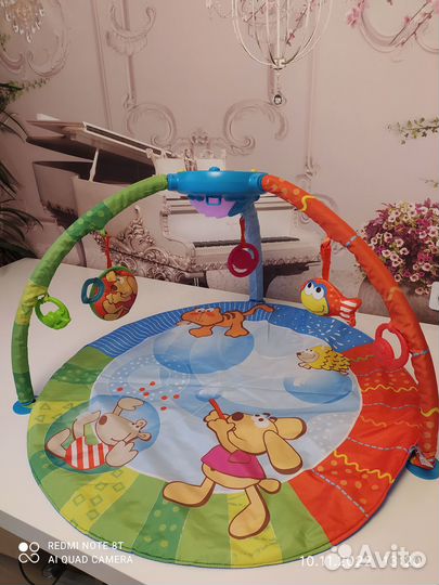 Развивающий коврик музыкальный