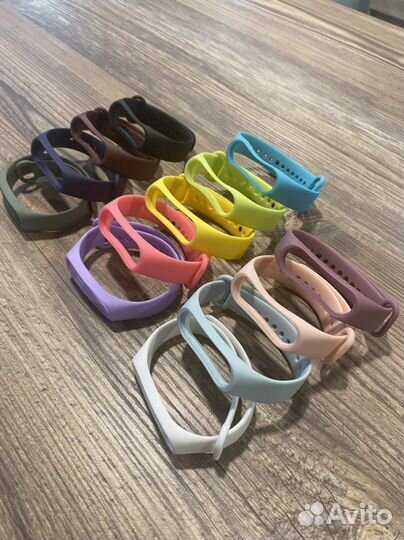 Ремешок силиконовый Mi Band 3/4/5/6/7/8