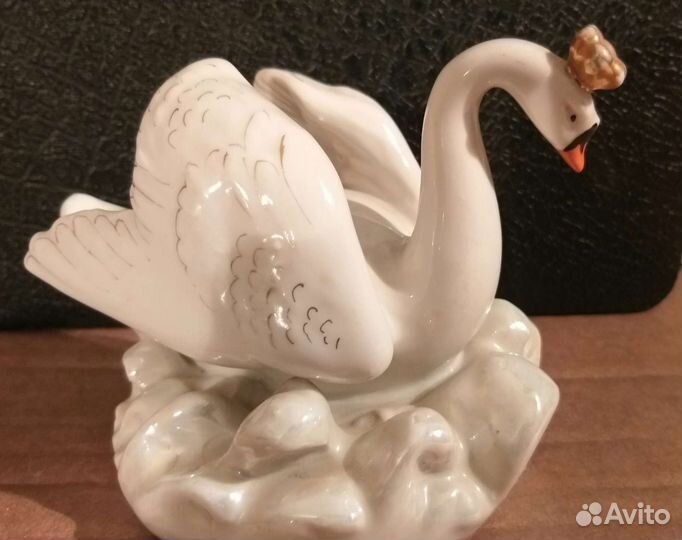 Статуэтка Царевна Лебедь, фарфор Дулёво 1955г