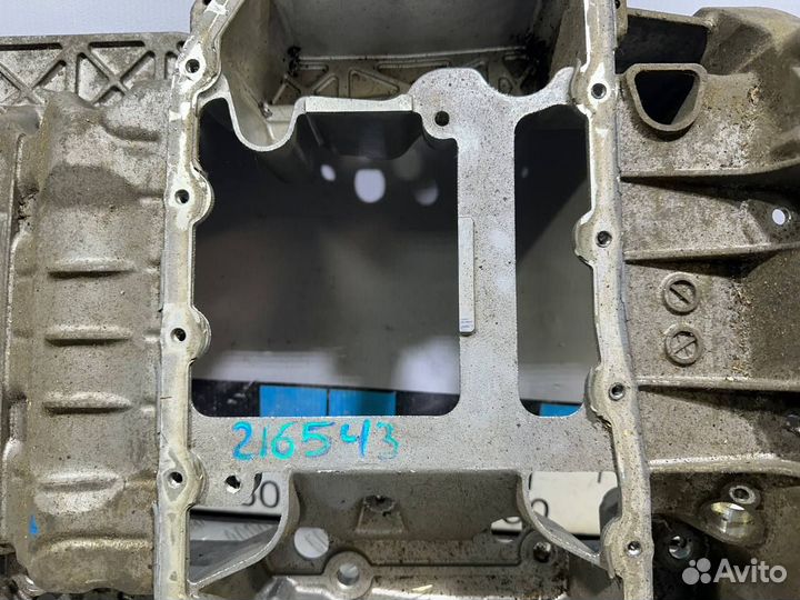 Б/У Поддон масляный двигателя верхняя часть#001