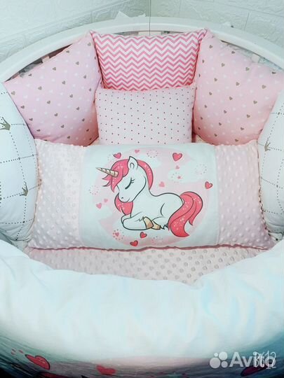 Бортики для детской кроватки