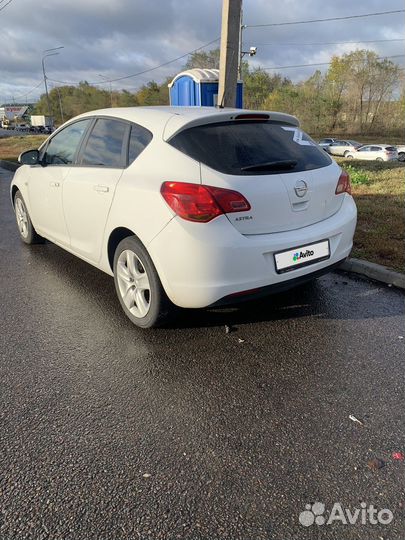 Opel Astra 1.6 AT, 2012, 214 000 км