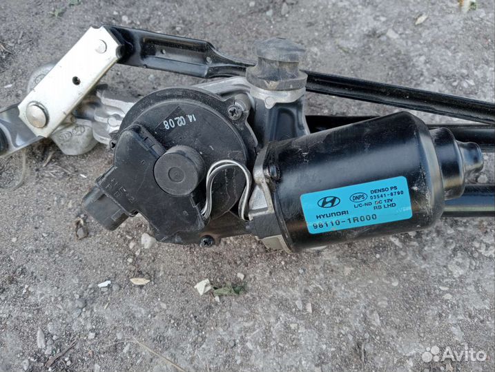 Трапеция дворников Хендай Солярис