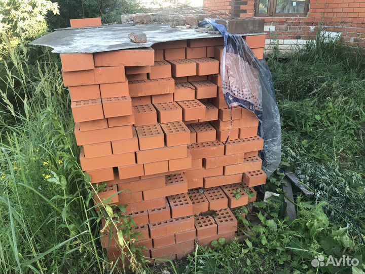 Кирпич красный облицовочный