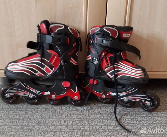 Ролики детские раздвижные Reaction размер 29-33