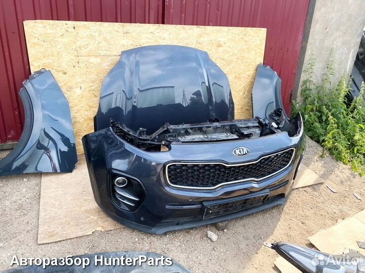 Ноускат Kia Sportage 4 2015-2018 морда в сборе