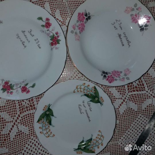 Тарелки Китай.Япония.Чехословакия.гдр