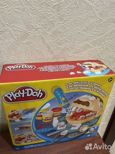 Набор пластилина Play Doh «Стоматолог»