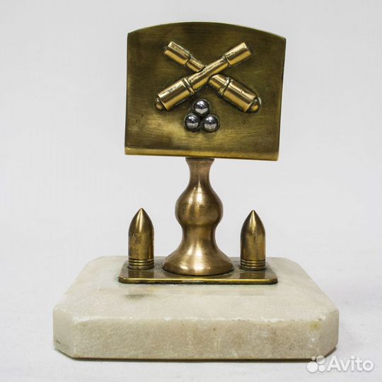 Настольный письменный прибор, бронза, мрамор, Гене