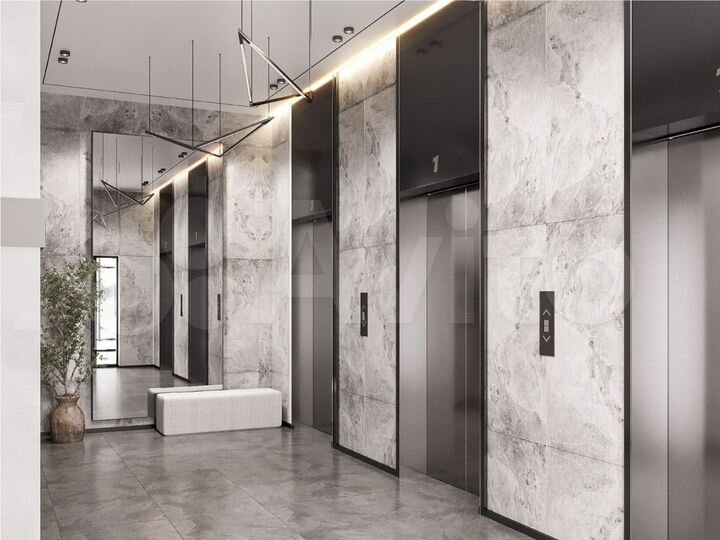 2-к. квартира, 57,9 м², 10/19 эт.