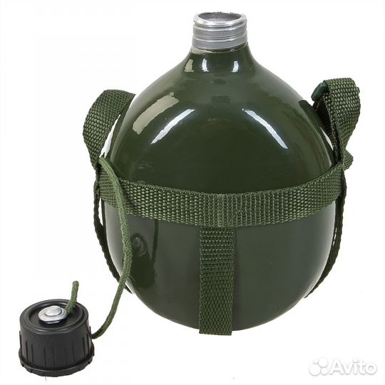 Армейская алюминиевая фляжка 1 л