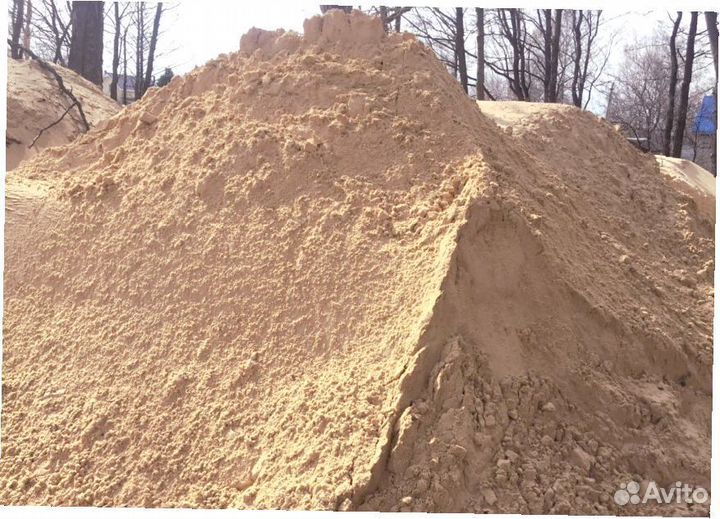 Песок намывной