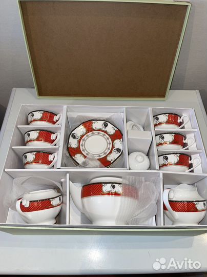 Сервиз чайный японского завода koburi