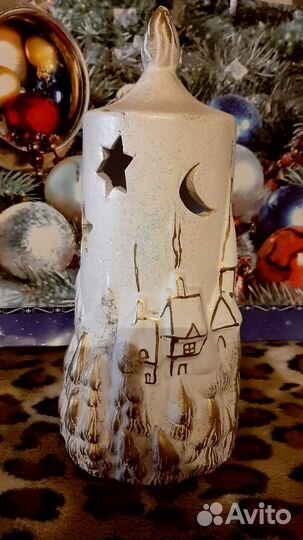Подсвечник новогодний