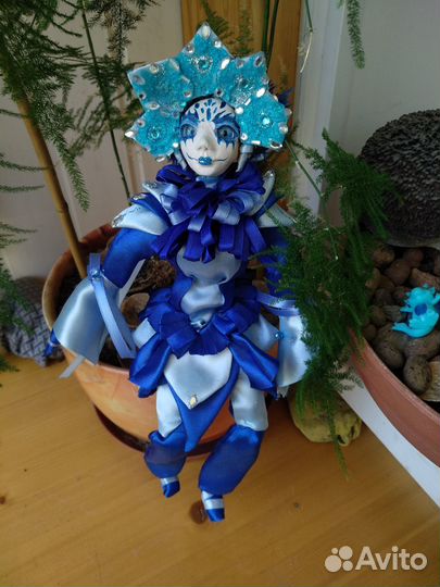 Кукла ручной работы Снежная королева