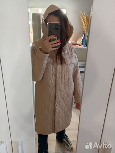 Куртка рубашка демисезонная женская