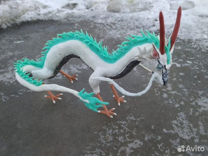 Дракон Хаку из полимерной глины