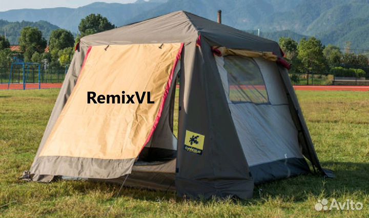 Видео Палатка шатер автомат 5 мест 240х240х185 см