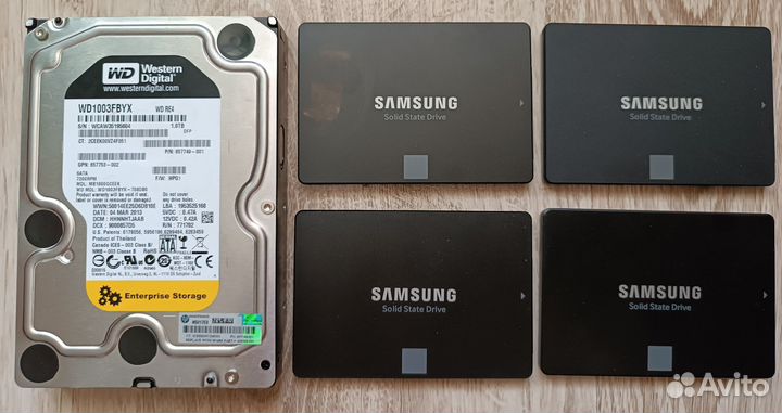 Жесткий диск WD,Samsung,Toshiba (250/500 Гб)