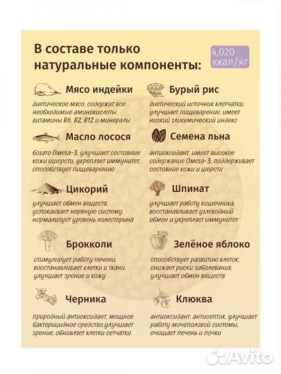 Корм для собак Grandorf 3кг