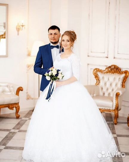 Отпаривание свадебного платья