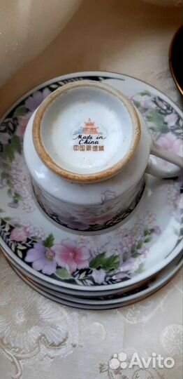 Блюдца, сахарница Дулево, чайная пара на добор