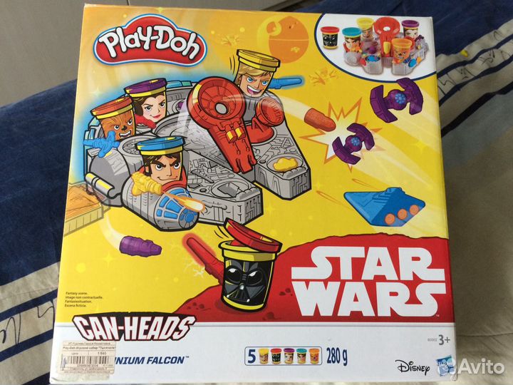 Play-doh звёздные воины